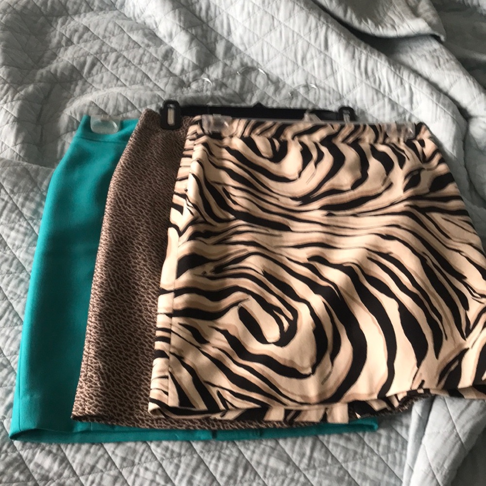 Three Ann Taylor Loft pencil skirt